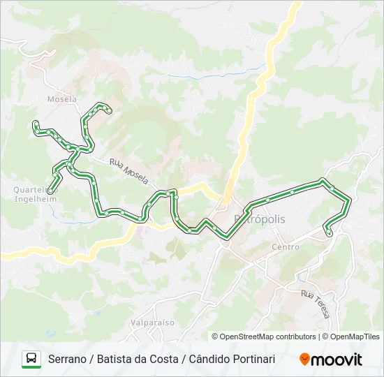 142 Bus Line Map