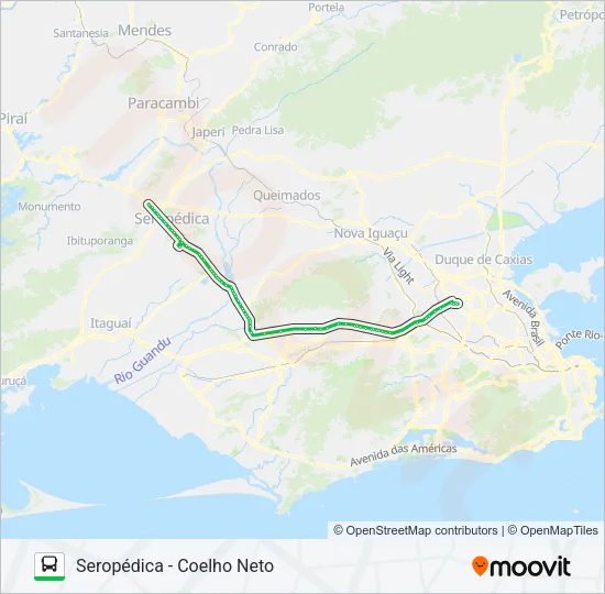 712L Bus Line Map