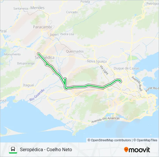 712L Bus Line Map