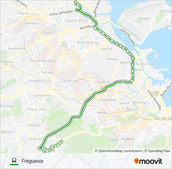567L Bus Line Map