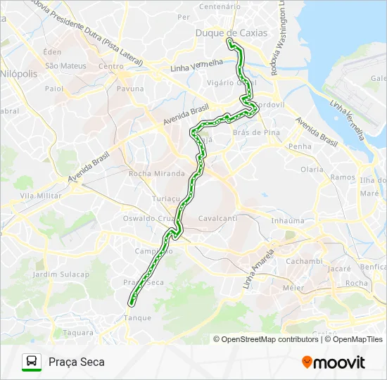 568L Bus Line Map