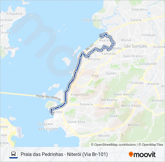 523 Bus Line Map