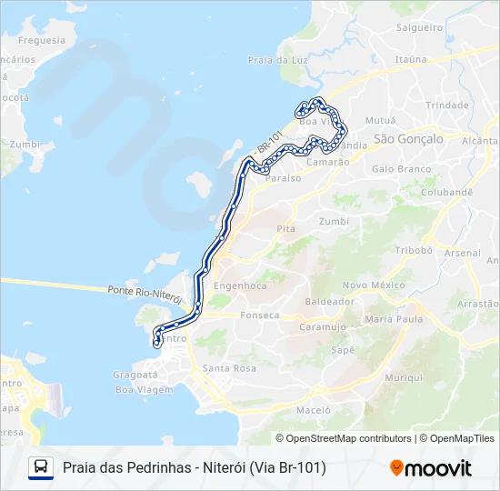 523 Bus Line Map