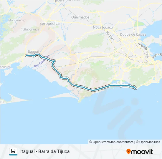 460S (EXECUTIVO) Bus Line Map