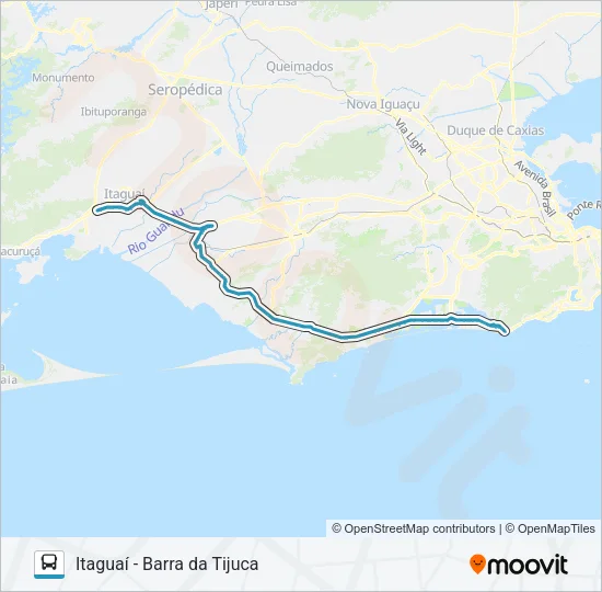 460S (EXECUTIVO) Bus Line Map