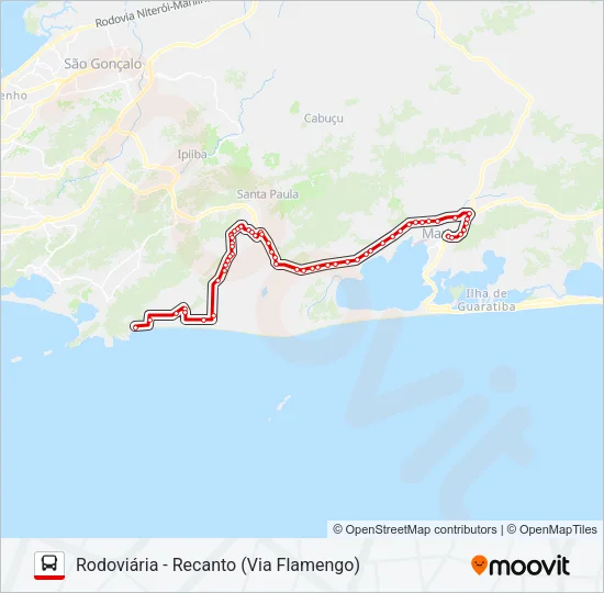 E30 Bus Line Map