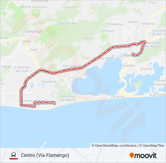 E31 Bus Line Map