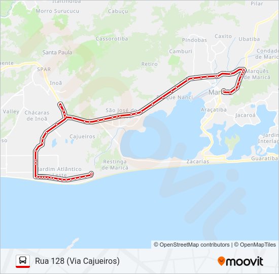 E31 Bus Line Map