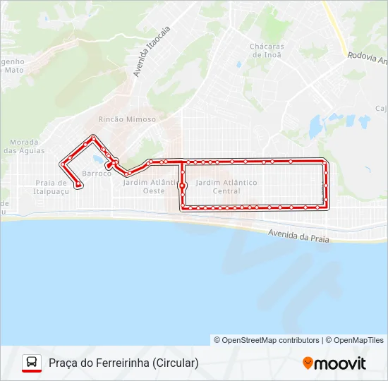 E35 Bus Line Map