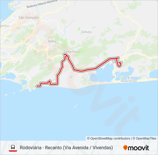 E30A Bus Line Map