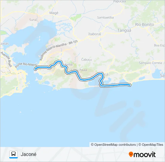 534R Bus Line Map
