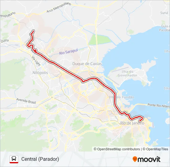 488B Bus Line Map
