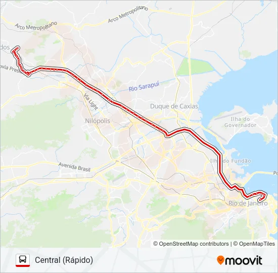 491B Bus Line Map