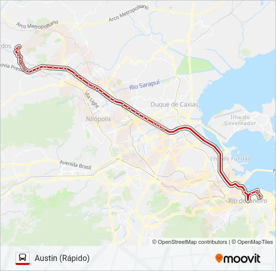 491B Bus Line Map