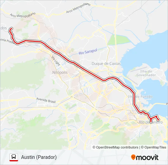 491B Bus Line Map
