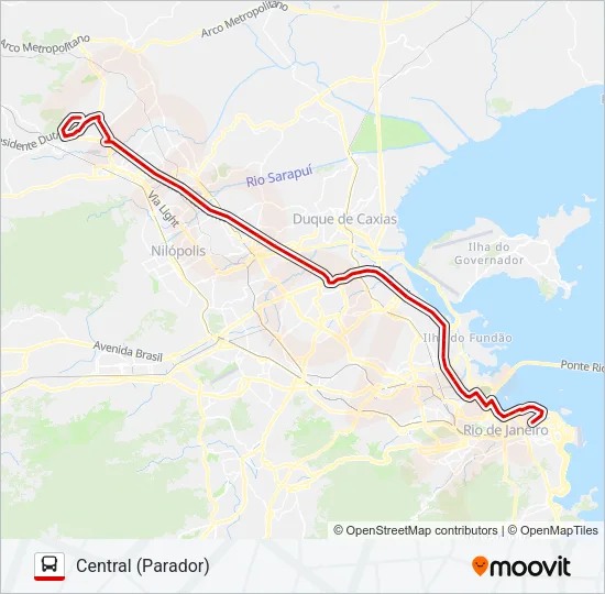 493B Bus Line Map