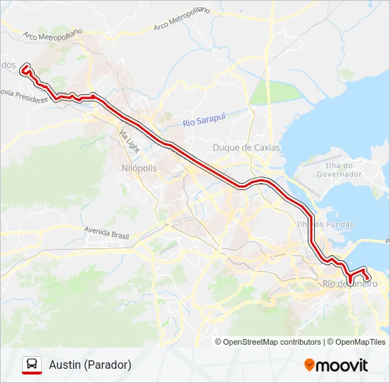494B Bus Line Map