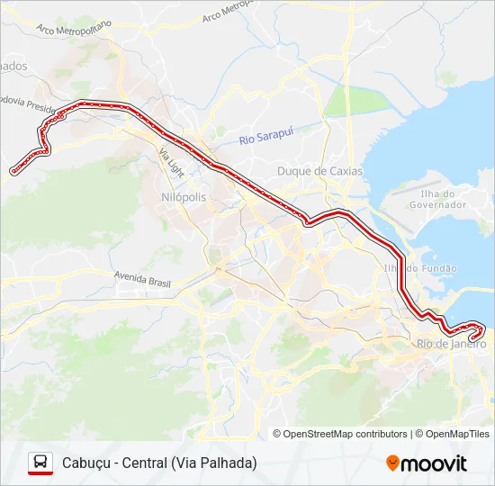 499B Bus Line Map