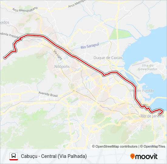 499B Bus Line Map