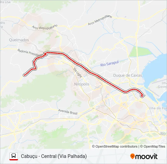 499B Bus Line Map