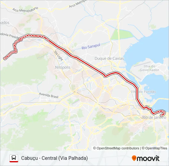 499B Bus Line Map