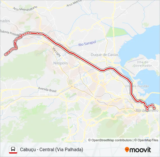 499B Bus Line Map