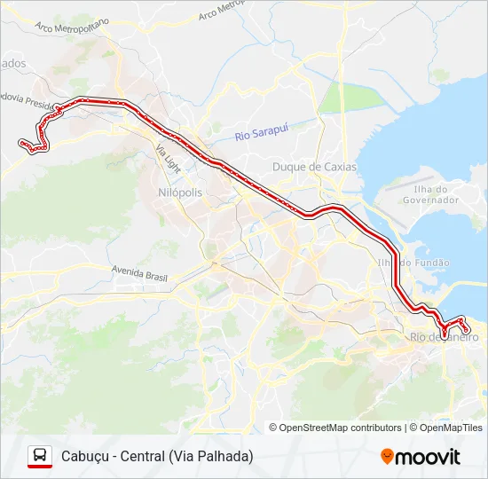 499B Bus Line Map
