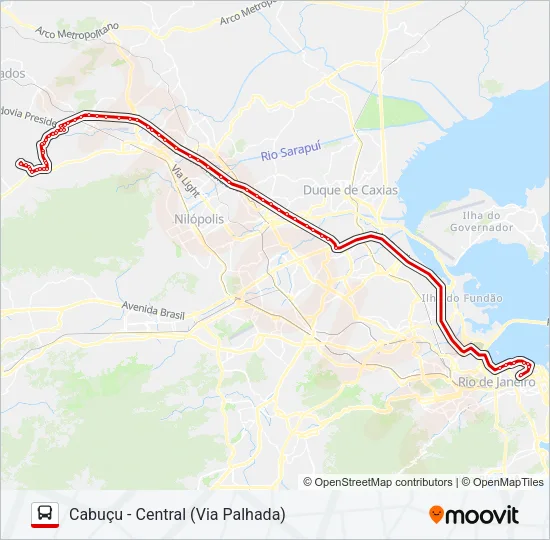 499B Bus Line Map