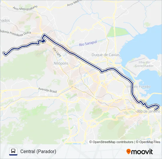 442B Bus Line Map