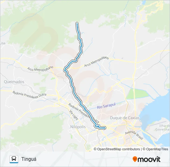 423I Bus Line Map