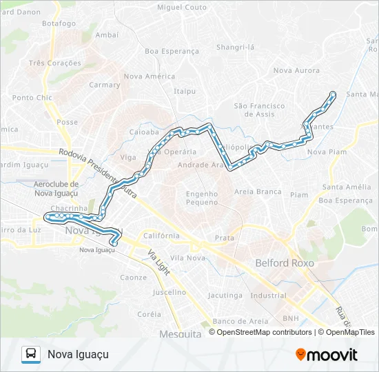 630I Bus Line Map