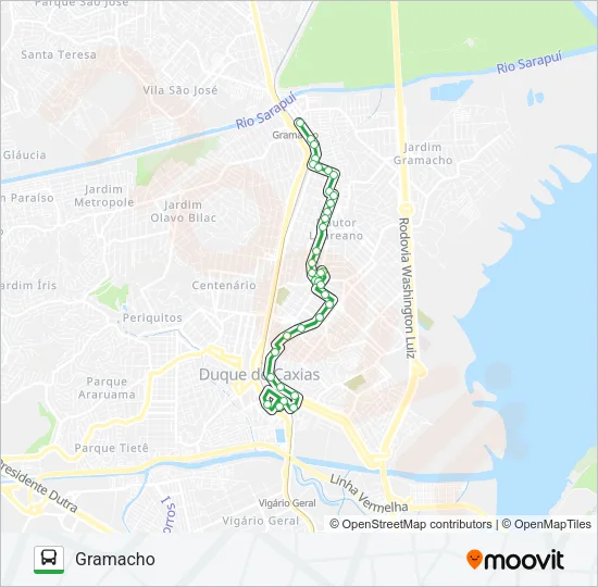 13 Bus Line Map