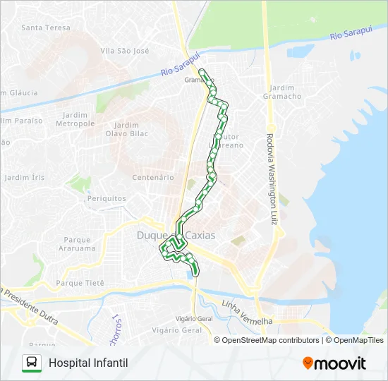 13 Bus Line Map