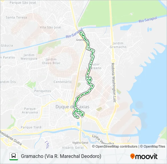 13 Bus Line Map