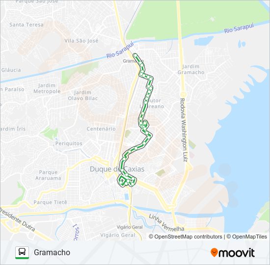 Rota da linha 013: horários, paradas e mapas - Cohab/Salgado Filho Via Upa  (Atualizado)