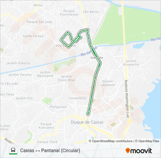15 Bus Line Map