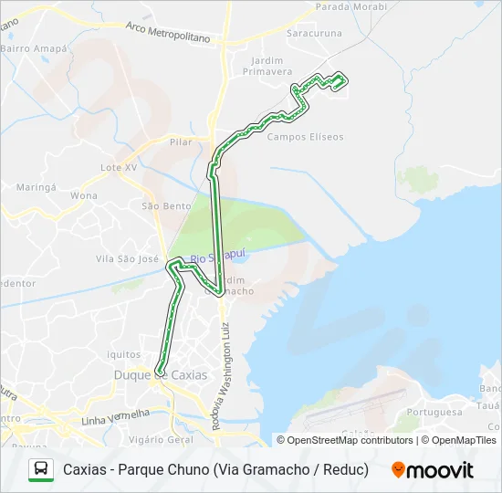 27 Bus Line Map