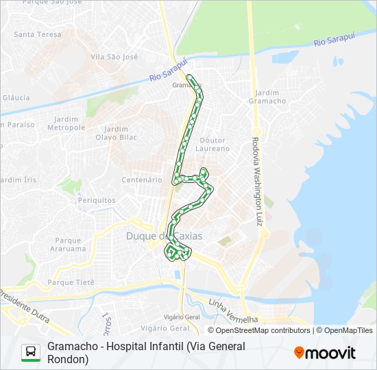 30 bus Line Map