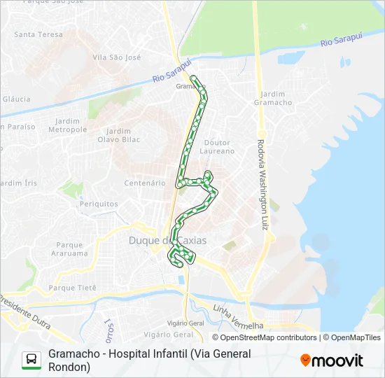 30 Bus Line Map