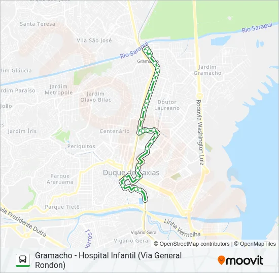 30 Bus Line Map