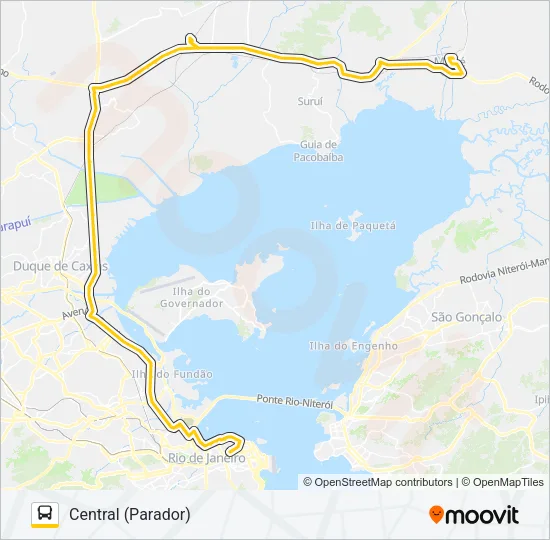125C Bus Line Map