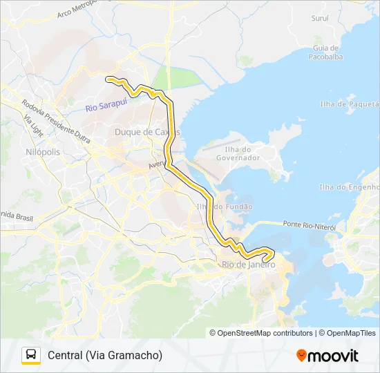 416C Bus Line Map