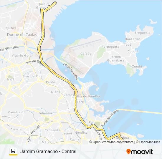 422C Bus Line Map