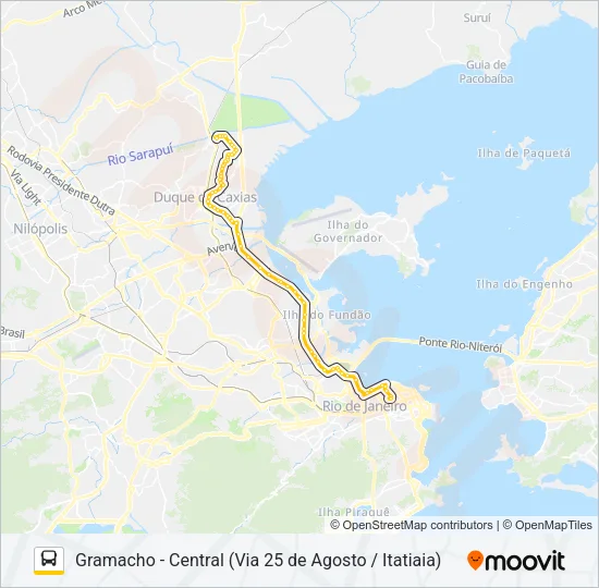 423C Bus Line Map