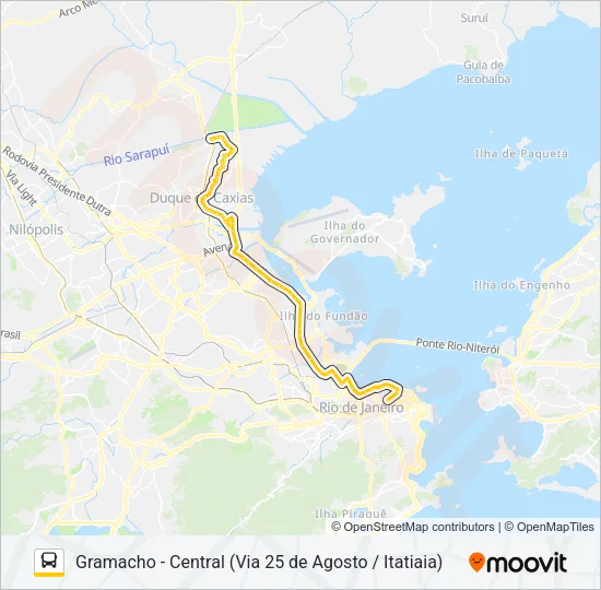 423C Bus Line Map