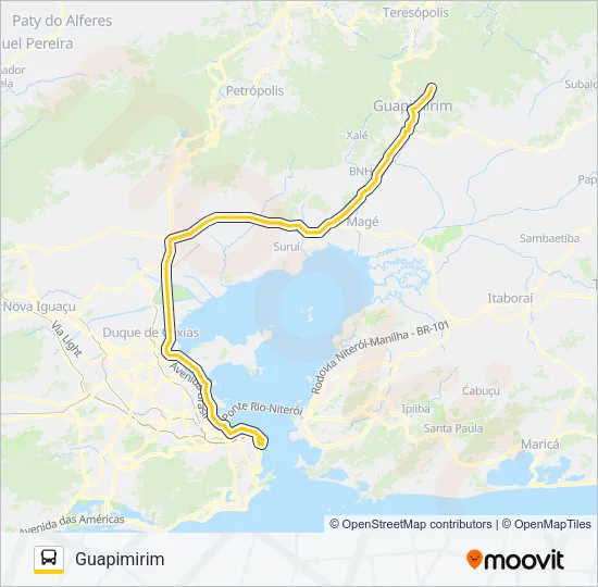 2195C (EXECUTIVO) Bus Line Map