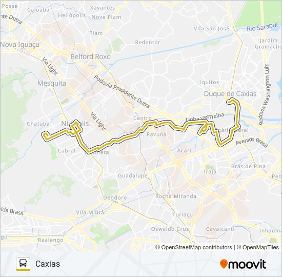 138I bus Line Map