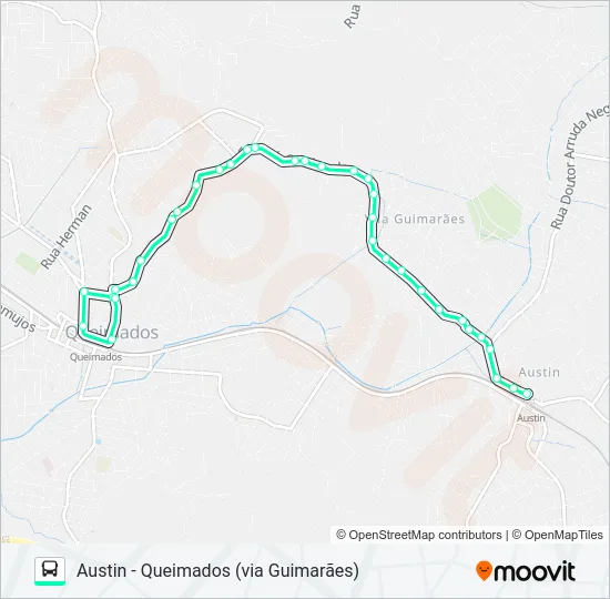 605I Bus Line Map