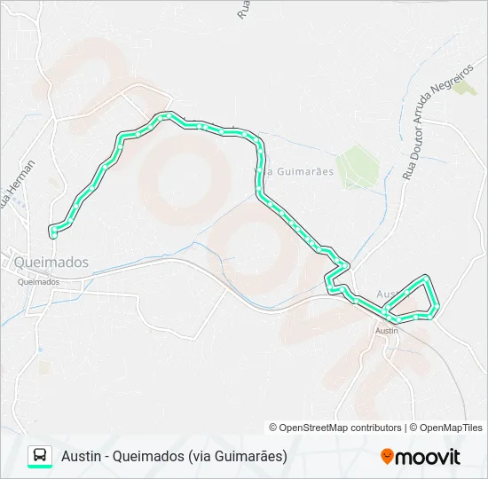 605I Bus Line Map