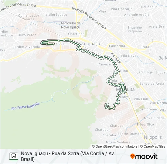 462I Bus Line Map